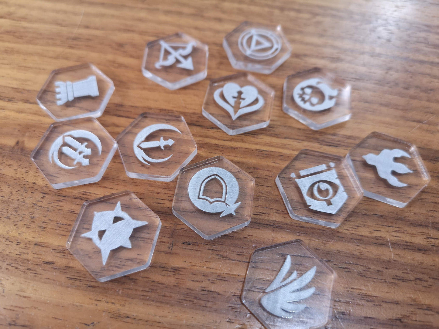 Magic the Gathering - Set of 12 Keyword Tokens - With Keyword