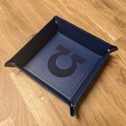 Leatherette Dice Tray - Personalised Collapsible Dice Tray