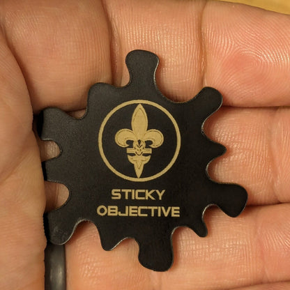 WH40K Sticky Objective Token - Set of 5 - Customised to your Army/Faction - Warhammer 40K 10th Edition