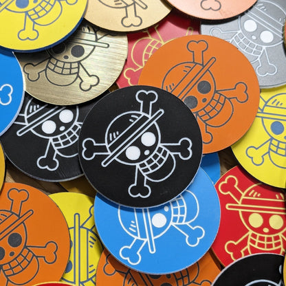 Straw Hat Token - Ability Used Counter - One Piece TGC - Multiple Colour Combinations