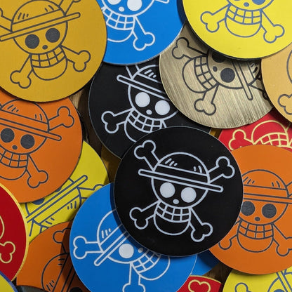 Straw Hat Token - Ability Used Counter - One Piece TGC - Multiple Colour Combinations