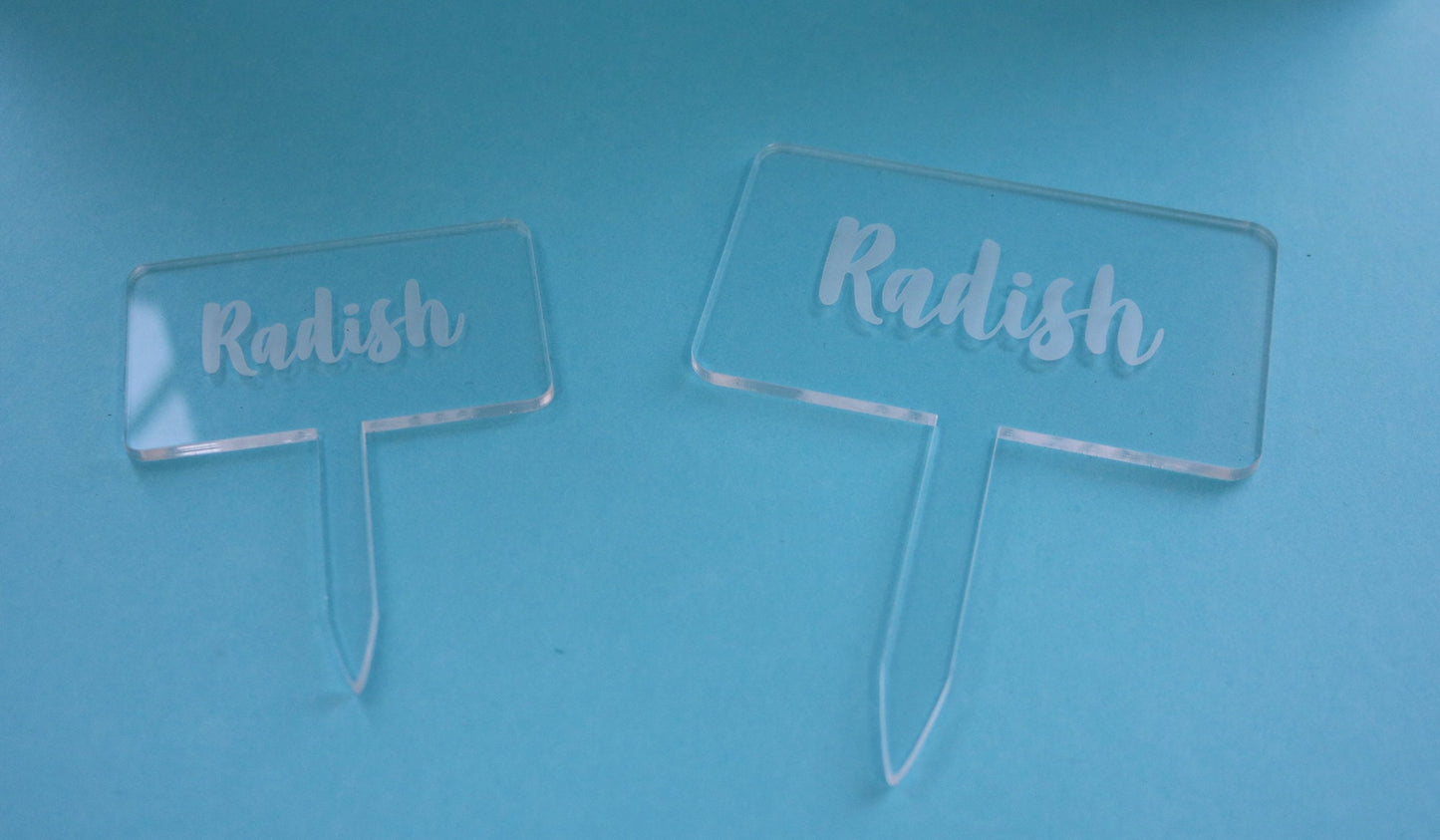 Vegetable & Herb Labels /Bulb and Flower Stakes /Garden Markers /Weatherproof Acrylic /Outdoor or Indoor Use /Plant Lover Gift /Customisable