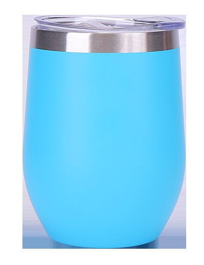 Personalised Thermos Cup 340ml (12oz) - Insulated Double Wall Travel Cup with Lid