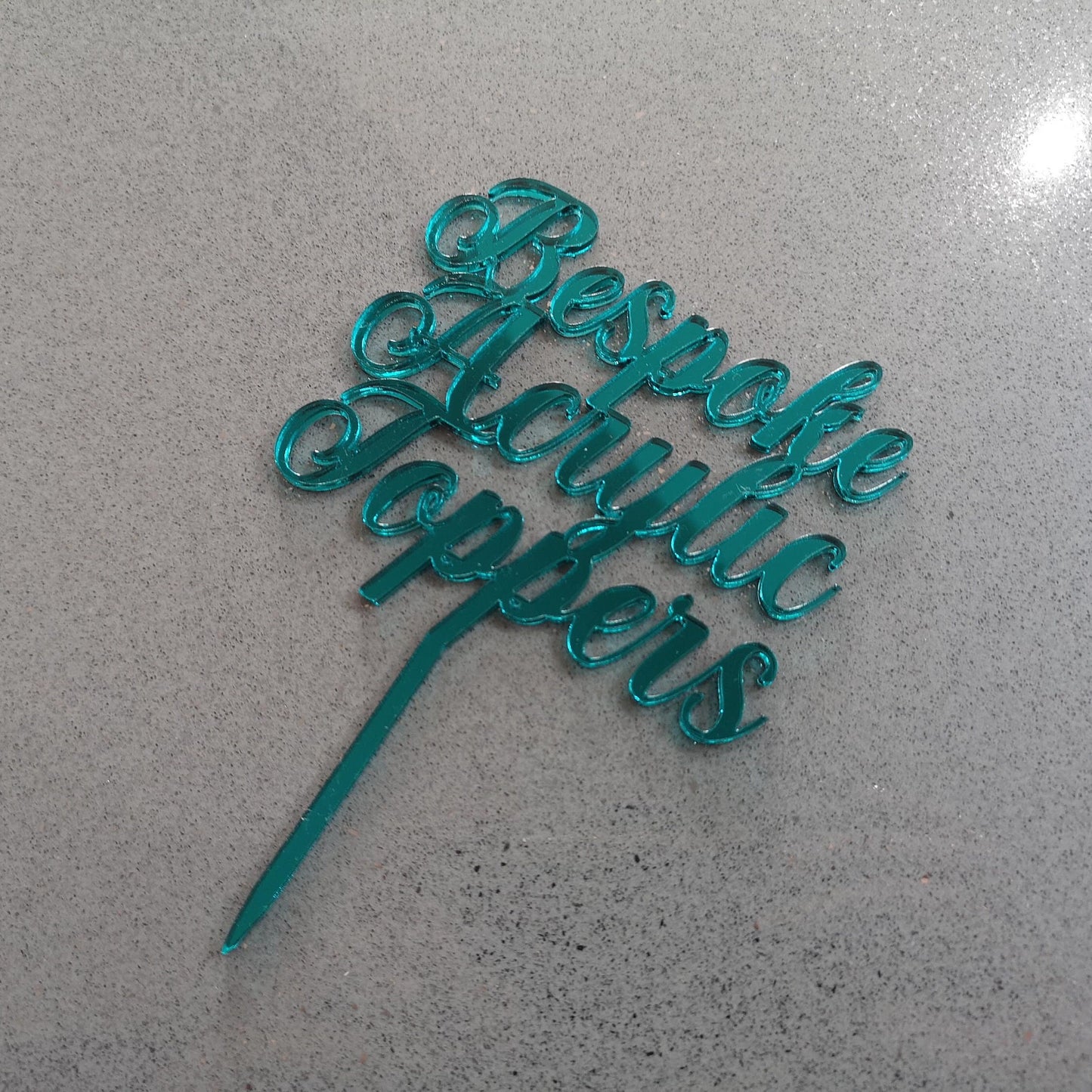 Bespoke/Personalised Cake Topper - Perfect for Birthdays, Weddings, Bar Mitzvah, Christenings et al.