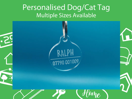 Premium Personalised Dog Tag