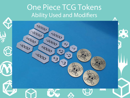 One Piece TCG - Modifiers and Ability Used Tokens