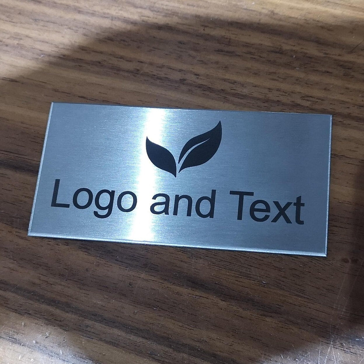 Personalised Laser Engraved Steel Plaque - Ideal for Indoor and Outdoor Use