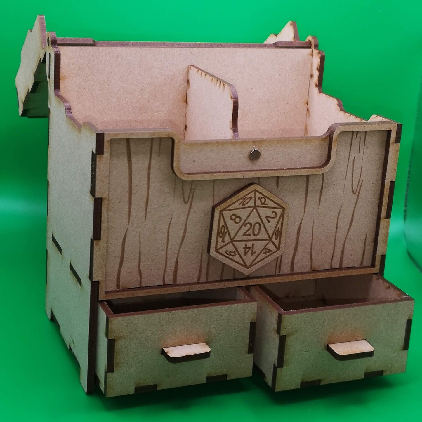 Card, Dice and Counter Storage - 3mm MDF Storage Box